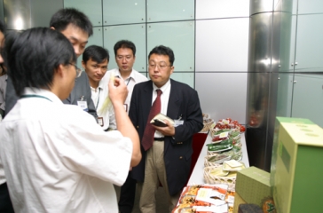 6月22日，日本Jonathan大型西洋連鎖餐廳食品公司購買擔當佐藤晉也先生調研參觀超大