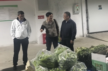 福建省農(nóng)科院陳永共書記蒞臨超大福州配送中心調研